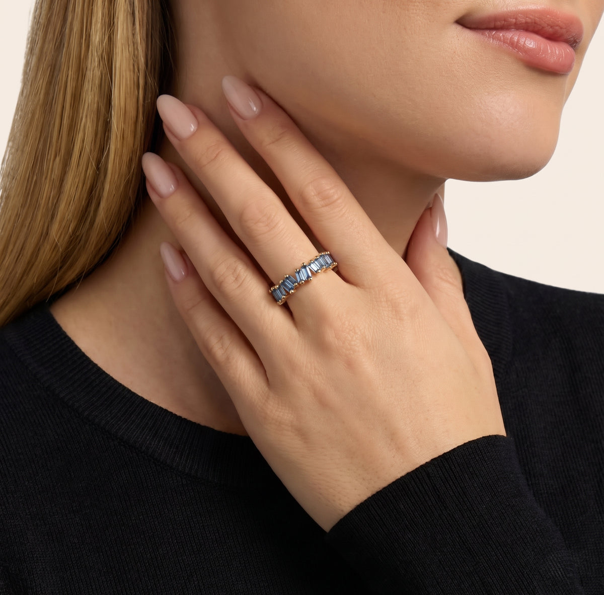 AQUAMARINE RING
